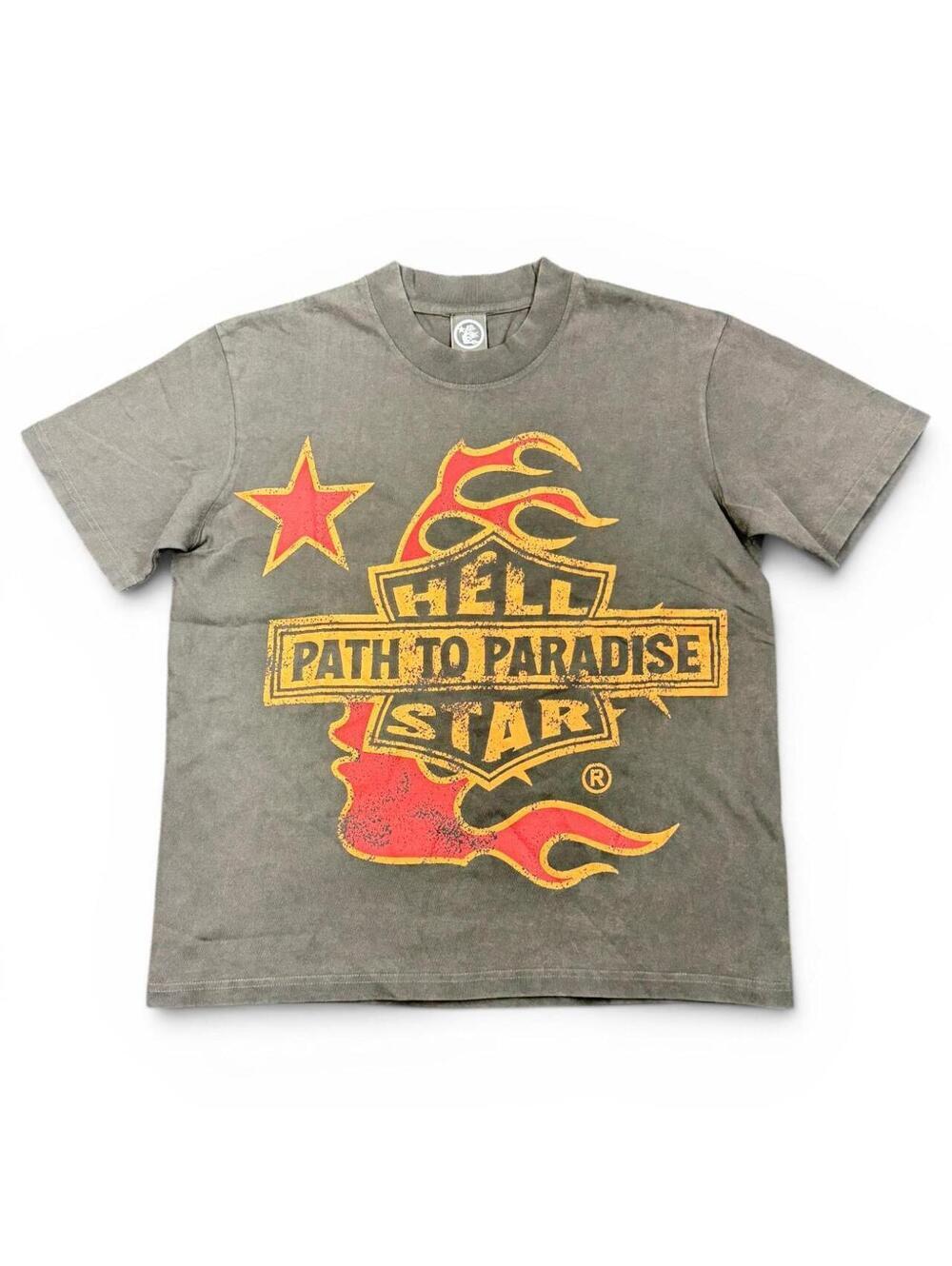 Hellstar Biker Tour Path To Paradise Tee